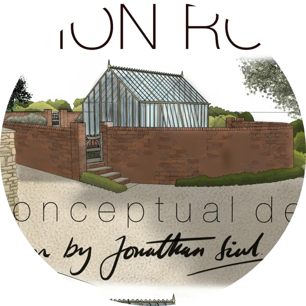 garden design 2d graphic render station road 1 extract