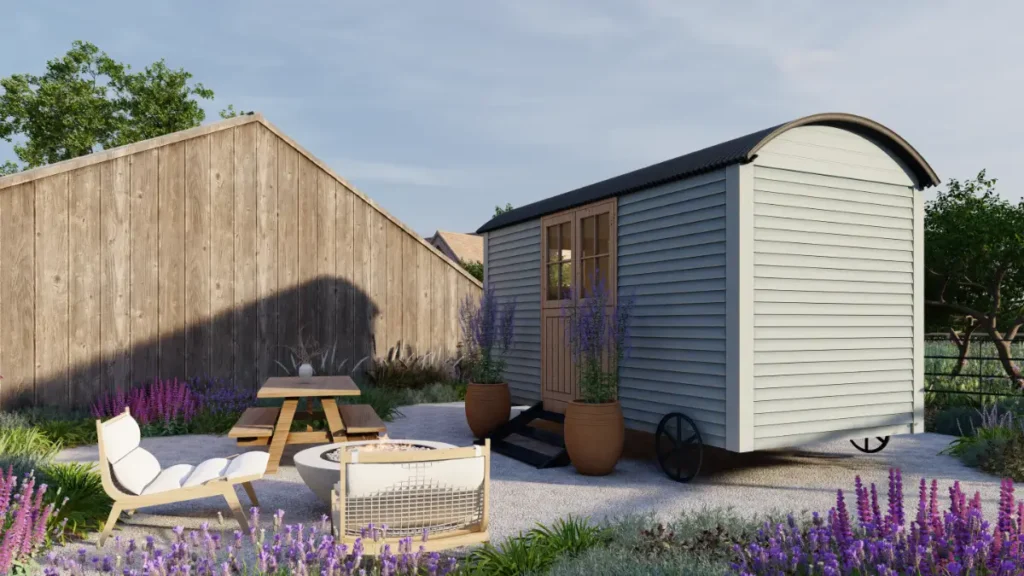 garden design 3d virtual render tothall farm 5