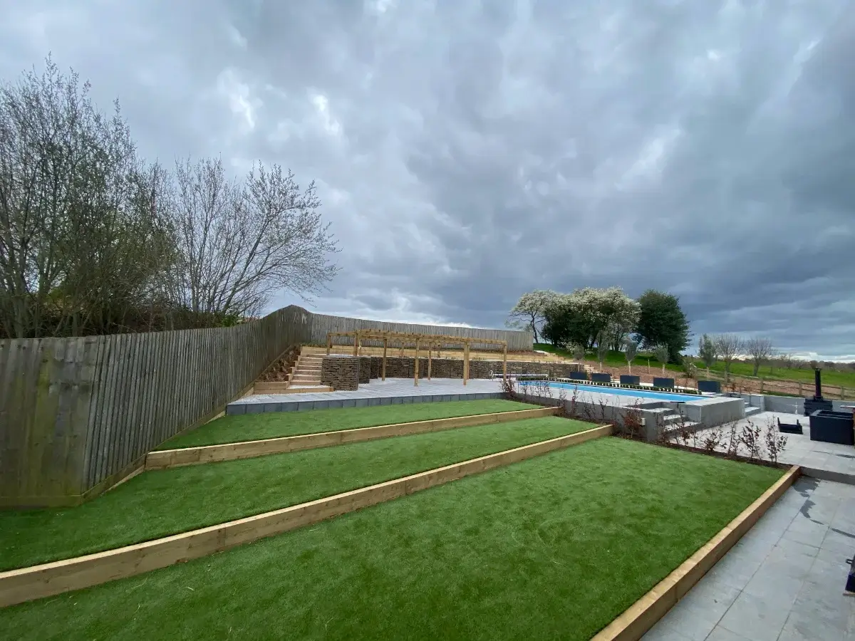garden construction completed 3 heightington rune worcester