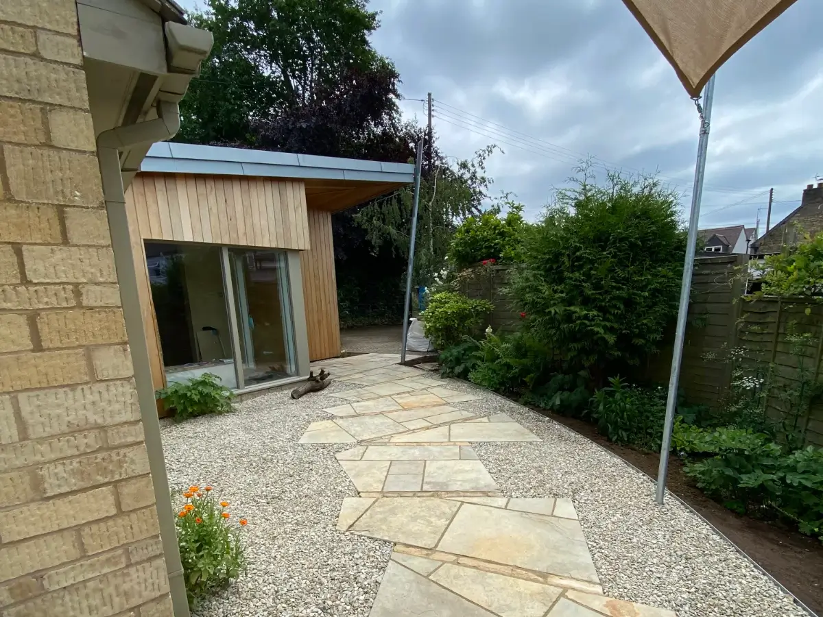 garden construction completed 3 kemerton road rune worcestershire