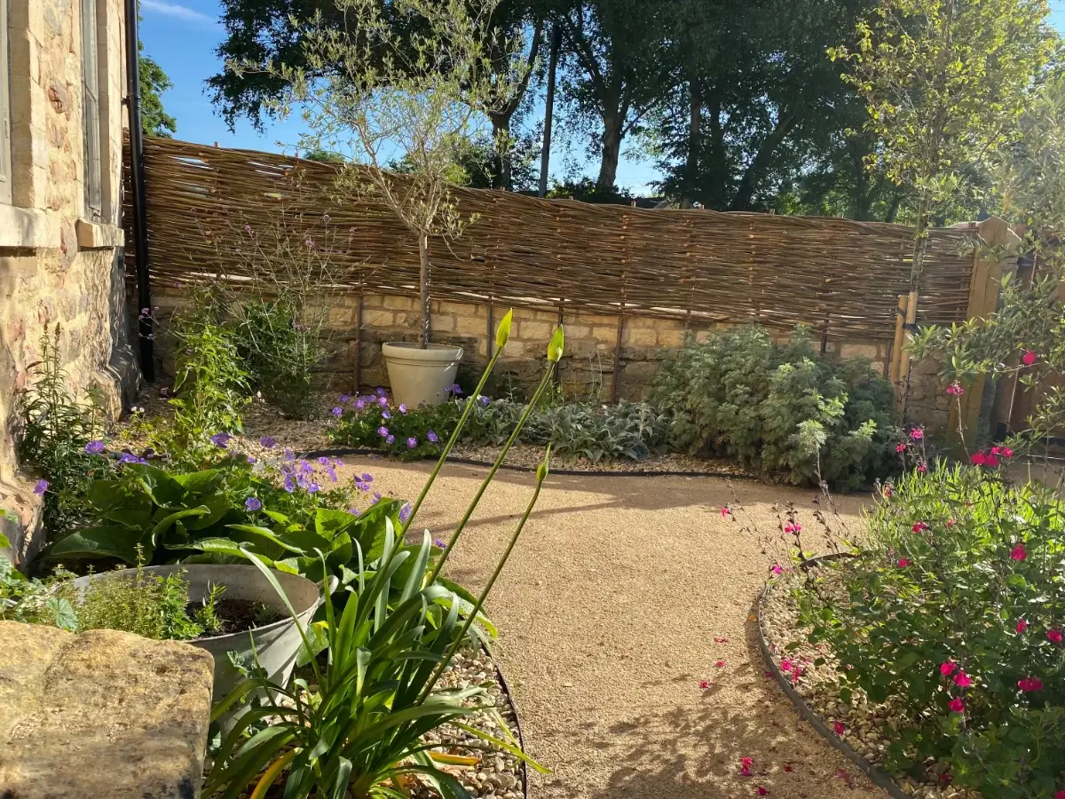 garden construction completed 3 old house rune landscape cotswolds