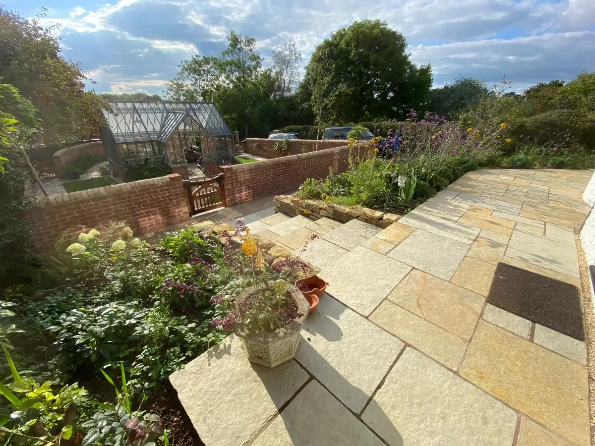 garden construction completed 2 station road rune landscape malvern