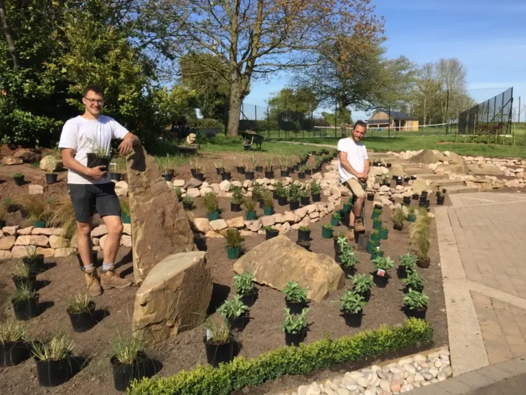 garden build planting caldy worcester