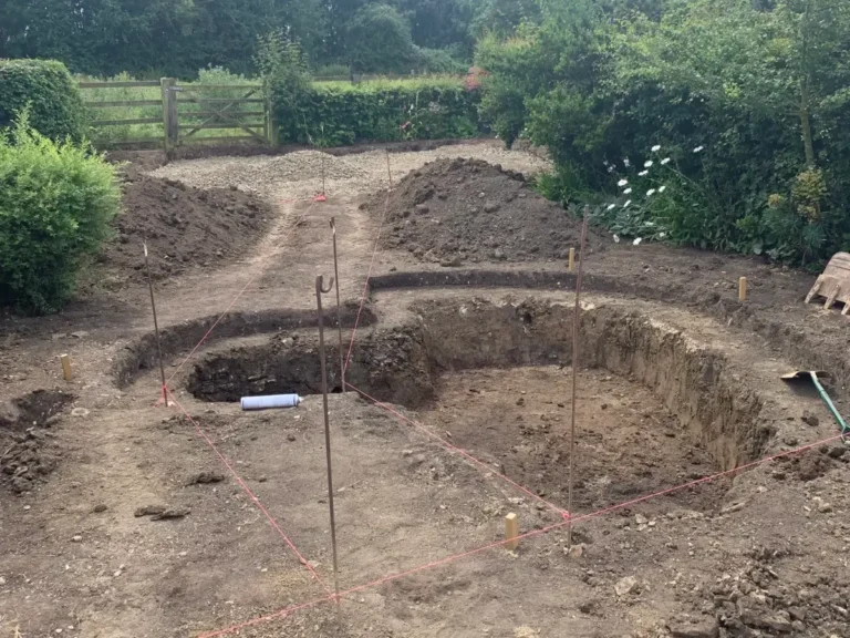 garden construction great washbourne build 3 rune