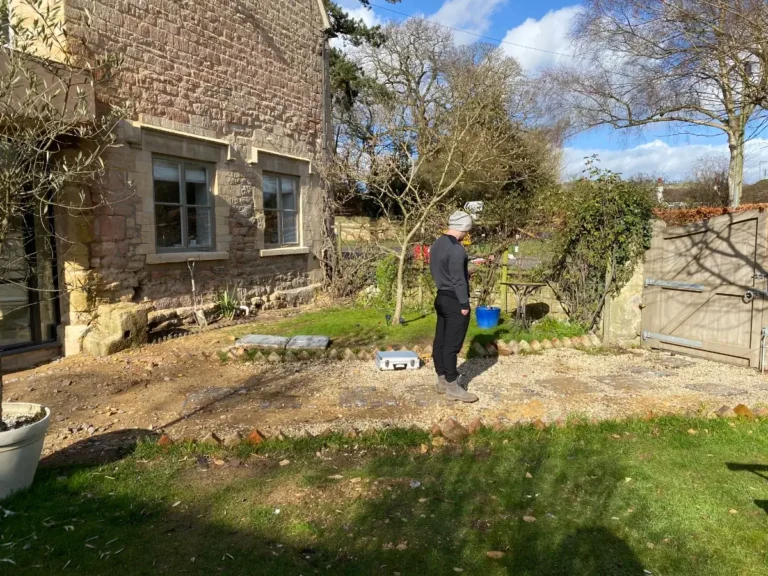 garden construction survey 3 old house rune landscape cotswolds